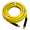 Interstate Pneumatics Yellow Rhino Rubber Hose 3/8 Inch x 25 feet 300 PSI 4:1 Safety Factor HA56-025E